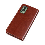 Cover OnePlus Nord 2 5G Simili Cuir IDEWEI