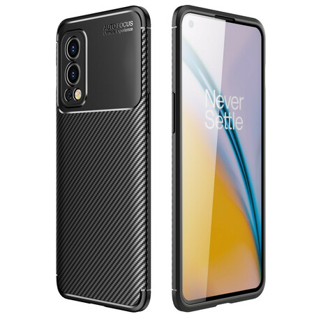 OnePlus Nord 2 5G Flexible Carbon Fiber Texture Case