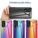OnePlus Nord 2 5G Carbon Fiber Tempered Glass Case