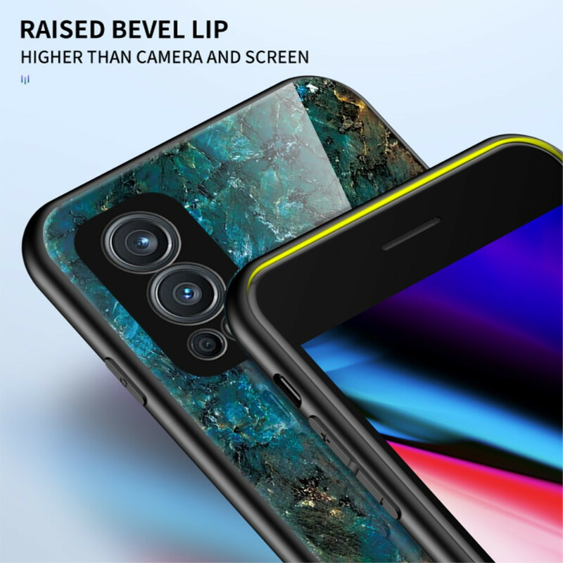 OnePlus Nord 2 5G Case Marble Colors Tempered Glass
