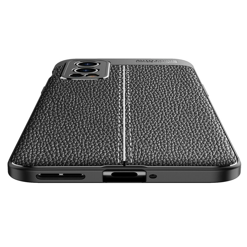OnePlus Nord 2 5G Leather Effect Case Lychee Double Line