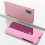 View Cover OnePlus Nord 2 5G Miroir et Simili Cuir