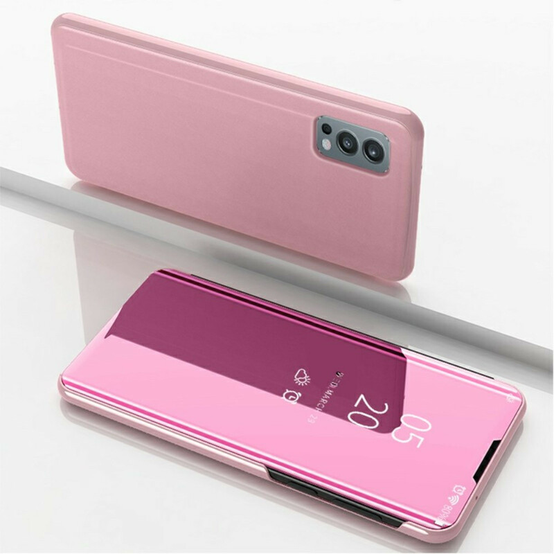 View Cover OnePlus Nord 2 5G Miroir et Simili Cuir