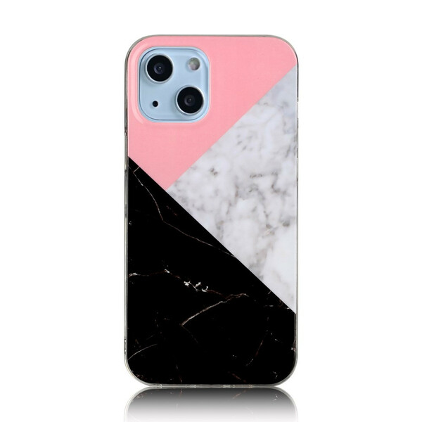 Case iPhone 13 Marble Geometries