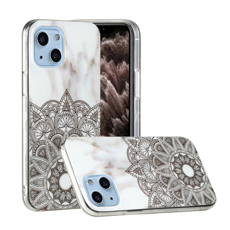 Case iPhone 13 Marble Geometries