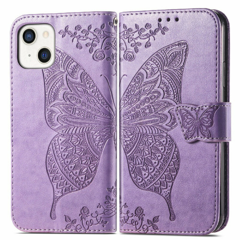 Cover iPhone 13 Demi Papillons