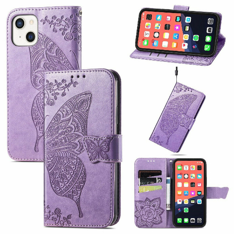 Cover iPhone 13 Demi Papillons