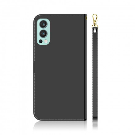 OnePlus Nord 2 5G Leatherette Cover Mirror