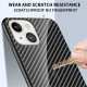 Case iPhone 13 Tempered Glass Carbon Fiber
