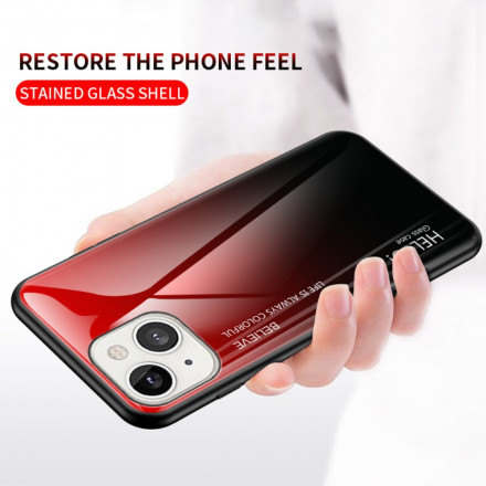 Case iPhone 13 Tempered Glass Hello