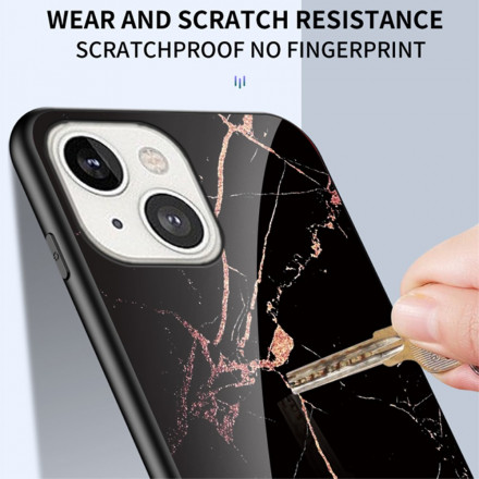 Case iPhone 13 Tempered Glass Marble Colors