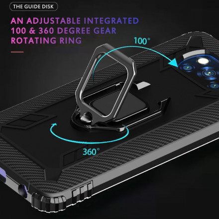 Poco X3 / X3 Pro / X3 NFC Ring and Carbon Fiber Case