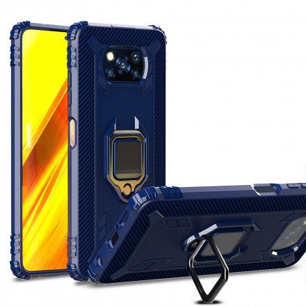 Poco X3 / X3 Pro / X3 NFC Ring and Carbon Fiber Case