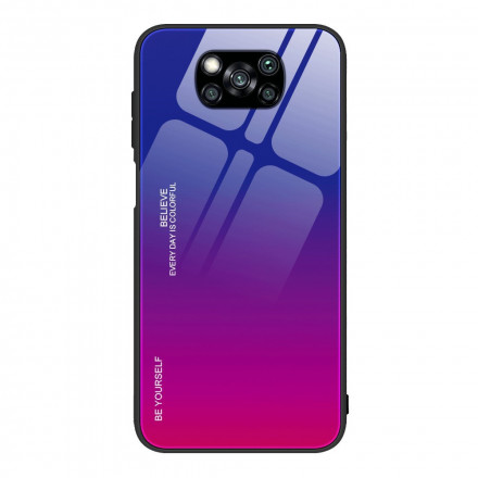 Poco X3 / X3 Pro / X3 NFC Tempered Glass Case Be Yourself