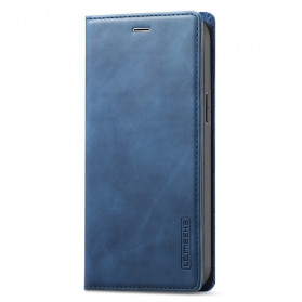 Flip Cover iPhone 13 LC.IMEEKE Effet Cuir