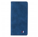 Flip Cover iPhone 13 Style Cuir Tricolore