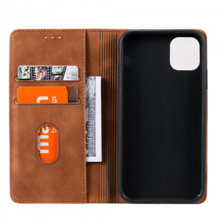 Flip Cover iPhone 13 Style Cuir Tricolore