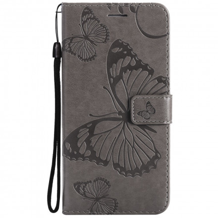 Giant Butterflies Lanyard iPhone Case 13