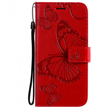 Giant Butterflies Lanyard iPhone Case 13