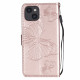 Giant Butterflies iPhone 13 Lanyard Case