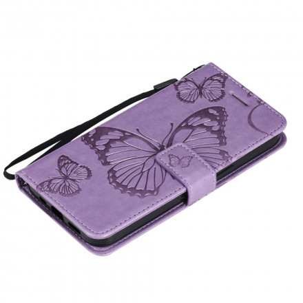 Giant Butterflies iPhone 13 Lanyard Case
