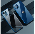 Transparent iPhone 13 Case Metal Edges SULADA