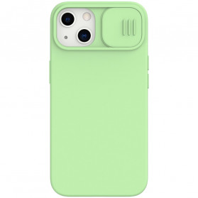 Case iPhone 13 Silicone Liquid CamShield Nillkin