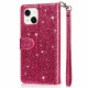 Case iPhone 13 Glitter Purse