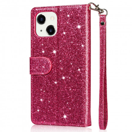 Case iPhone 13 Glitter Purse