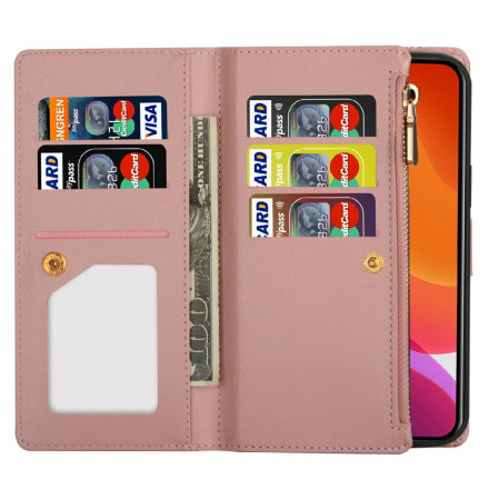 Case iPhone 13 Glitter Wallet Zip