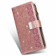 Case iPhone 13 Glitter Wallet Zip