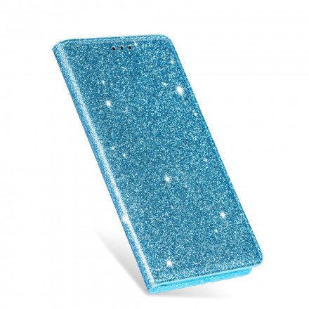 Flip Cover iPhone 13 Style Paillettes