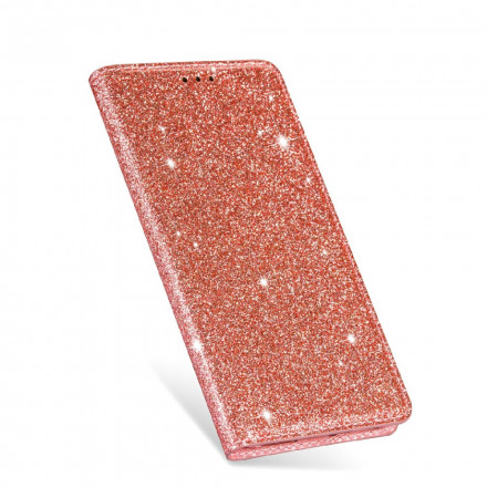 Flip Cover iPhone 13 Style Paillettes
