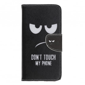 Cover Motorola Edge 20 Lite Don't Touch My Phone