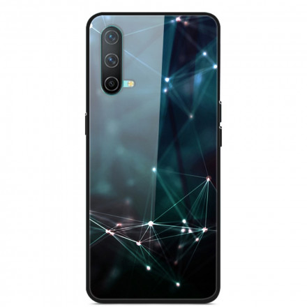 OnePlus Nord CE 5G Tempered Glass Case Abstract Colors