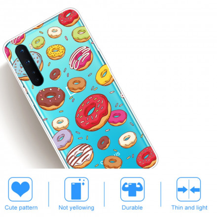 Case OnePlus Nord love Donuts