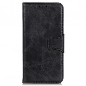 Cover Motorola Edge 20 Lite Split Leather Reversible Clasp