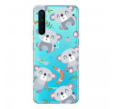 OnePlus Nord Cover Cute Koalas Grey