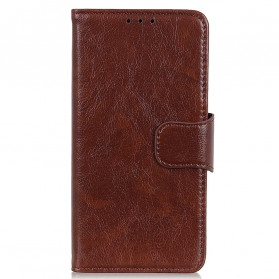 Cover Motorola Edge 20 Lite Cuir Nappa Fendu