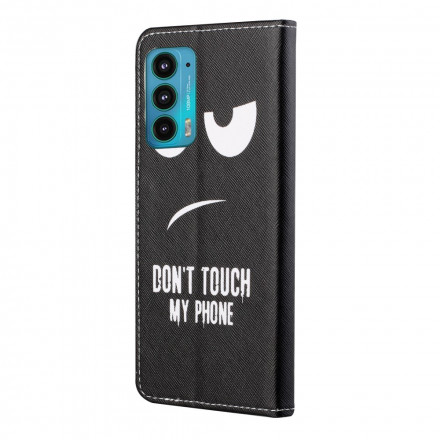 Cover Motorola Edge 20 Don't Touch My Phone