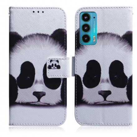 Cover Motorola Edge 20 Face de Panda