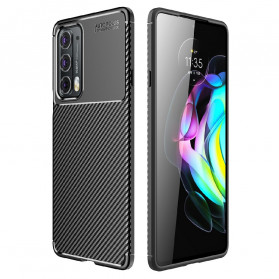 Motorola Edge 20 Flexible Texture Carbon Fiber Case