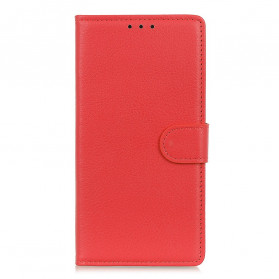 Case Motorola G60s Faux Leather Lychee Traditional