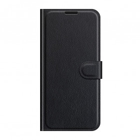 Cover Motorola Edge 20 Effet Lychee Classique
