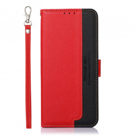 Cover Motorola G60s Style Lychee RFID KHAZNEH