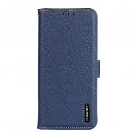 Cover Moto G60s Cuir Lychee KHAZNEH