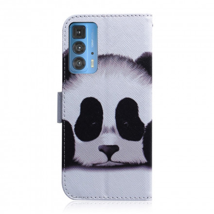 Cover Motorola Edge 20 Pro Face de Panda