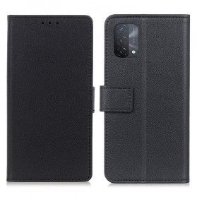 Case Oppo A54 5G / A74 5G Glossy Leather Effect Single