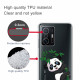 Xiaomi 11T Transparent Panda Cover On Bamboo