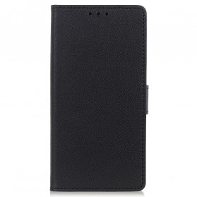 Cover Motorola Edge 20 Pro Effet Cuir Classique